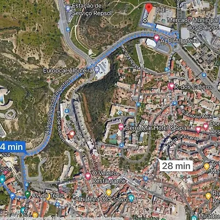 Apartment Air Conditioned 1 Bedroom Apt With Wi-fi & Patio. Albufeira